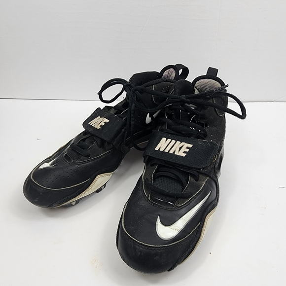 Nike Other - Nike Merciless Shark Black White Football Cleats Shoes 349035-011 Men's Size 8